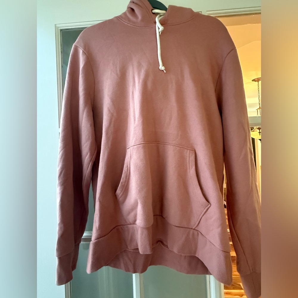 Old Navy Men's Dusty Rose Hoodie Sweater